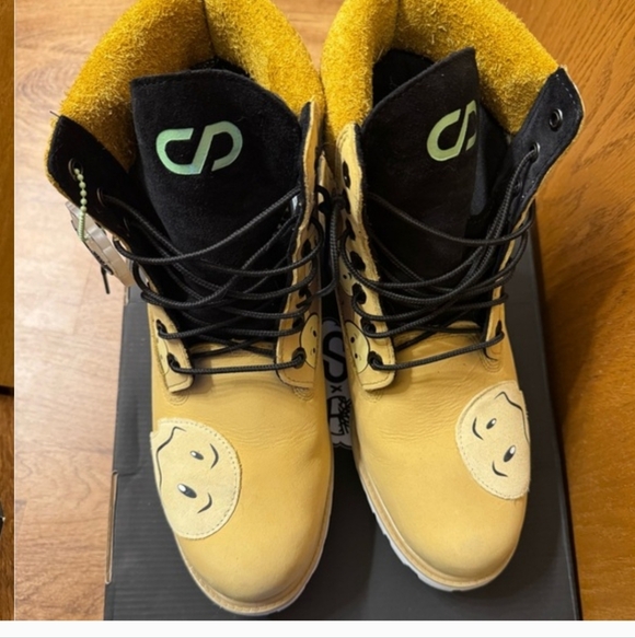 Timberland Limited Edition Shades Of Happiness Boots These Boots Are Super Rare - Picture 3 of 7